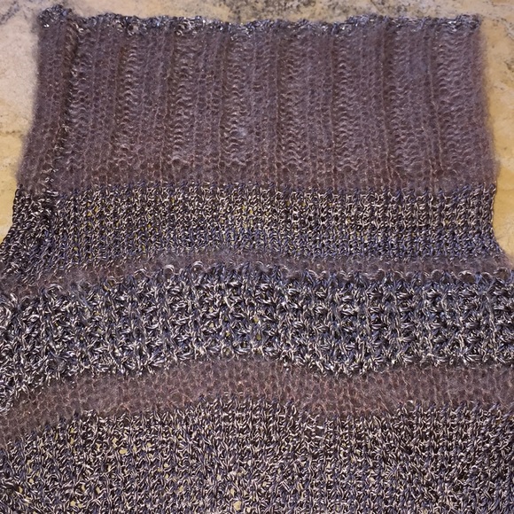 J. Jill superfine sweater knit metallic & mohair - Picture 6 of 8